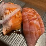 肉と魚の寿司　yokaichi - 【ピックアップ】肉厚ぷりっぷりの握り