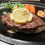 肉の松阪 - 国産ヘレステーキ120g 満足できる量でした。