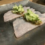 とり料理 鳥者 - 胸肉の瞬間焼き