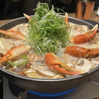 とり料理 鳥者 - 鳥カニ鍋