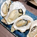 北海道海鮮居酒屋 いろりあん 時計台店 - 蒸し、焼き牡蠣
