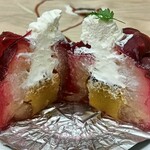 マダム ボンボニエール - 紅玉の焼りんご（断面）