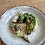 つるよし料理店 - お野菜グリルブルーチーズなドレッシング