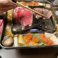 牛幸 本店 - しゃぶQコース　6490円 お肉