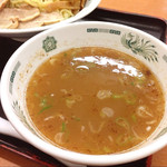来来軒 - 和風つけ麺(スープ)