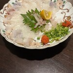 和さび - ソゲ(若平目)のお造り