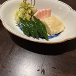 和さび - お新香赤蕪がフレッシュ