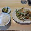 越前中華 - 野菜炒め 小盛＆御飯 小 610円