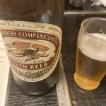 焼き鳥 庭鳥 - 瓶ビール