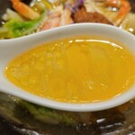 麦と麺助 - スープ