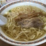 仙台中華そば 銘店嘉一 - 中華そば（塩）麺大盛り。