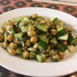 インド料理 パリワル - チャナサラダ(¥540)