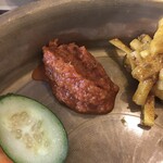 インド料理 パリワル - 煮干しとトマトを使ったメチャ旨ソース