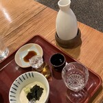 吾妻橋 やぶそば - わさび芋　冷