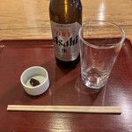 吾妻橋 やぶそば - 瓶ビール