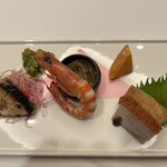 梨杏 - 前菜盛り合わせ