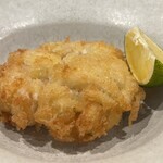 鮨 匠真 - 白子のフライ