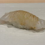 鮨 匠真 - 平目昆布〆