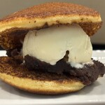鮨 匠真 - 自家製のどら焼き、バニラアイスサンド