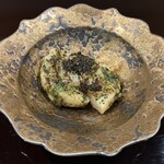 鮨 匠真 - 帆立のバジルバター