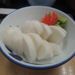 食事処 ときわ - カブ新香