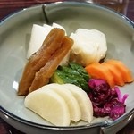 うなぎ 魚政 -  お新香