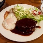 松屋 - ハンバーグ定食