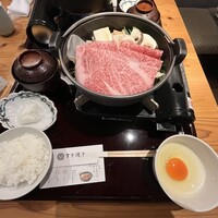 すき焼きと牛まぶし ももしき - 