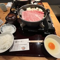 すき焼きと牛まぶし ももしき - 