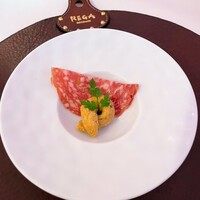 RISTORANTE REGA - サラミとタラーリ