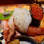すし弁慶 - 贅沢三貫盛り