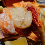 すし弁慶 - 炙り三貫盛り