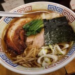 塩そば専門店 桑ばら - 秋刀魚香油の特製中華そば