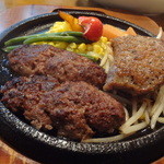 ハンバーグレストラン葦 -  ②  小金井ハンバーグ＆ミニッツステーキ