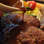 ハンバーグレストラン葦 -  ②  小金井ハンバーグ＆ミニッツステーキ