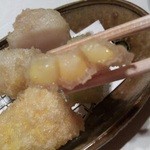 ひろ作 -  とうもろこしの天ぷら。