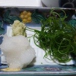 ひろ作 -  そばの薬味。