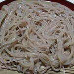 ひろ作 - 〆の せいろそば。