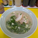 味心 - 塩とんこつラーメン バリカタ　(塩バリ)