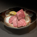 ステーキ 西洋料理 寛 - 栃木和牛のイチボ