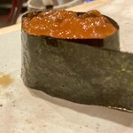 すしやのたい悟 - イクラ　　川の瀬ふみくる海の端ふみくる