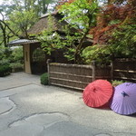 うかい竹亭 -  お店の入口付近