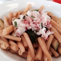 Benoit Alain Ducasse -  蟹とズッキーニのショートパスタ“カサレッチ”