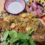 スパイスジャンキー - 三種の豆と法蓮草