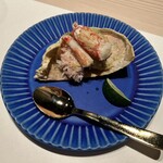 鮨のしはち - カニ食べたかったので、めちゃくちゃ嬉しかった！