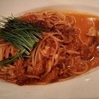 グランド・セントラル・オイスターバー&レストラン 品川店 - 生雲丹と芽葱のパスタ