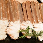 蟹かに城 - 蟹(炭焼き用)