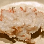 蟹かに城 - 蟹(食べる前)