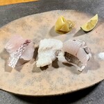 NOMI RESTAURANT - KIREAJI × 藤本純一 (鯛・鱧の焼き霜)