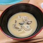 浪速 鮨波留加 - 牡蠣白みそ椀